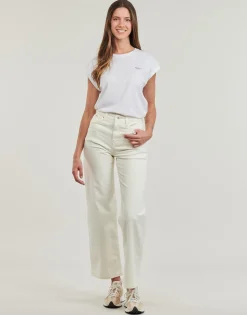 Jeans^Pepe jeans - WIDE LEG JEANS UHW Ecru
