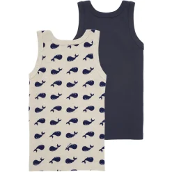 T-shirts & Polos^Petit Bateau - 2 DEBARDEURS Marine