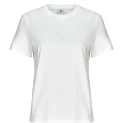 T-shirts & Polos^Petit Bateau - MC COL ROND Blanc
