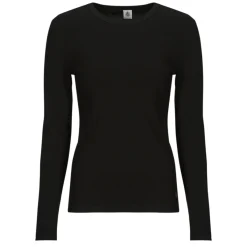 T-shirts & Polos^Petit Bateau - ML COL ROND Noir