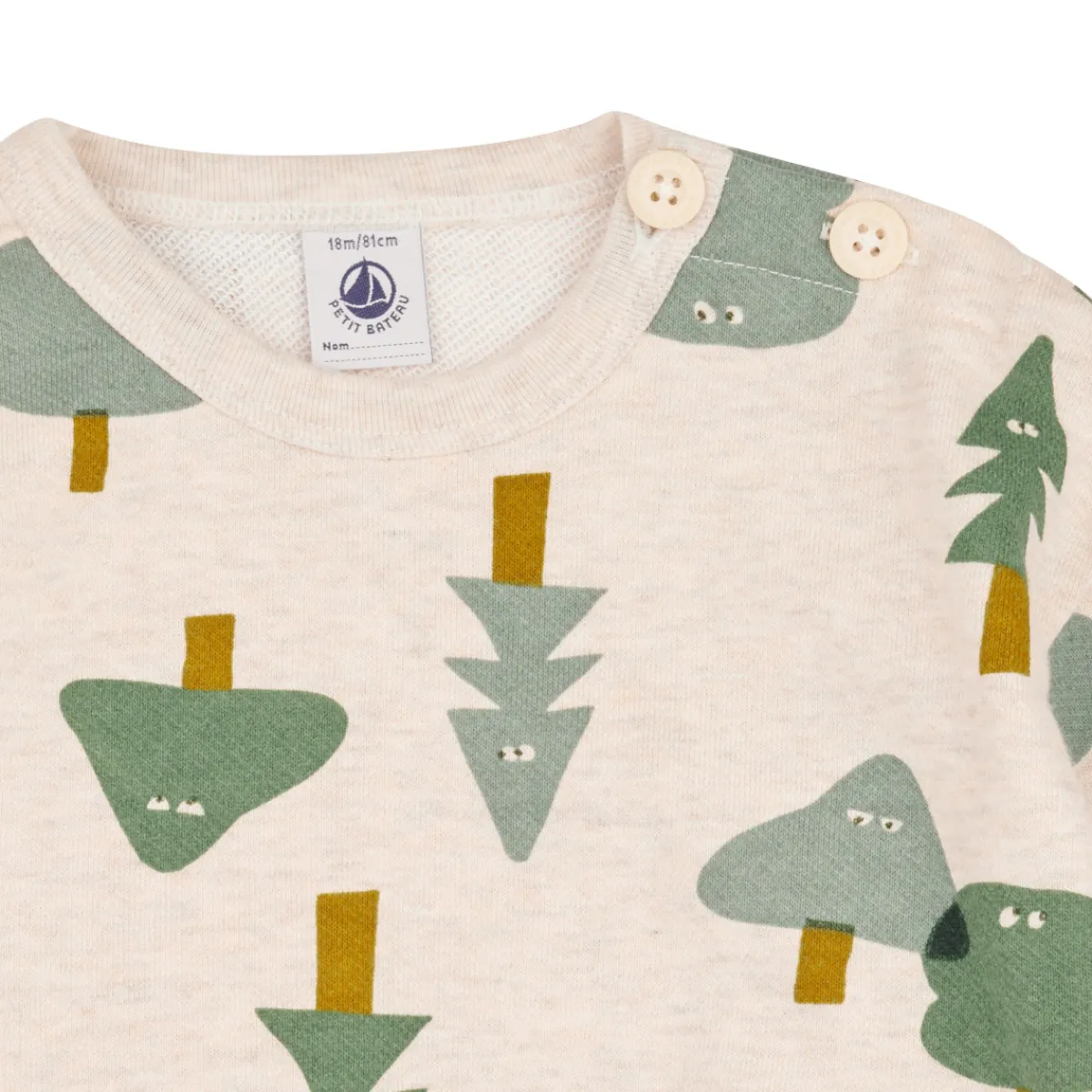 Sweats & Polaires^Petit Bateau - TIGRO Gris