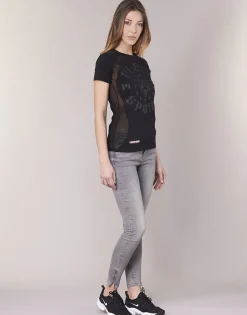 T-shirts & Polos^Philipp Plein Sport - FORMA LINEA Noir