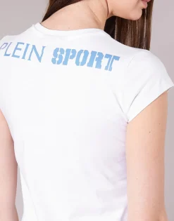 T-shirts & Polos^Philipp Plein Sport - SITTIN OVER HERE Blanc