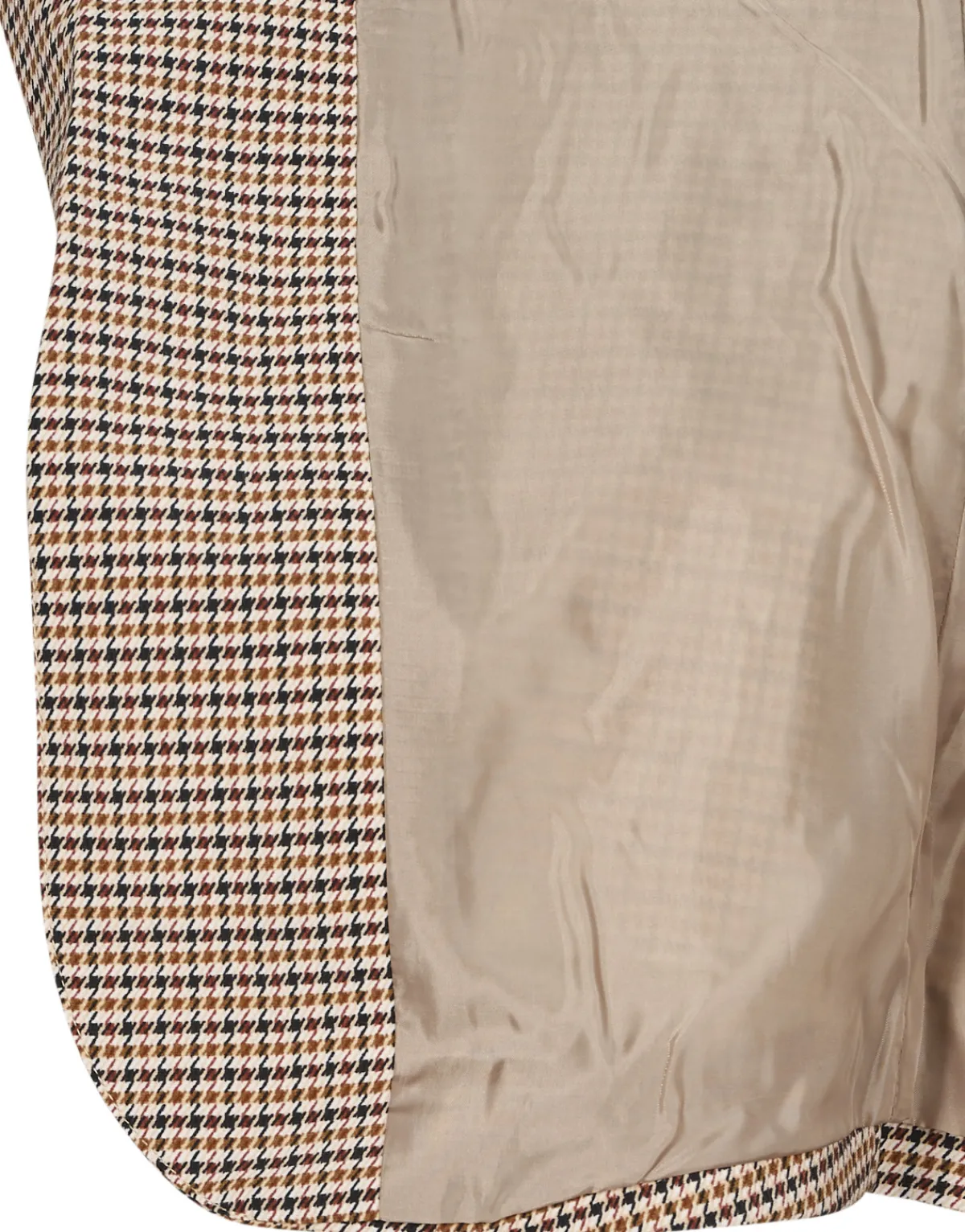 Vestes^Pieces - PCBOSS 3/4 PRINTED BLAZER Marron