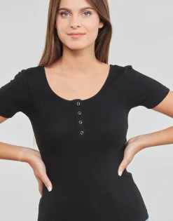 T-shirts & Polos^Pieces - PCKITTE SS TOP Noir
