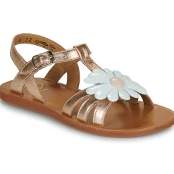 Sandales Et Nu-pieds^Pom d'Api - PLAGETTE BIG FLO CUIVRE
