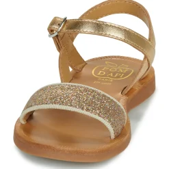 Sandales Et Nu-pieds^Pom d'Api - PLAGETTE BUCKLE TAO IVORY-GOLD