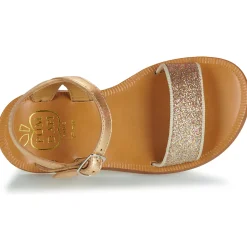 Sandales Et Nu-pieds^Pom d'Api - PLAGETTE BUCKLE TAO IVORY-GOLD