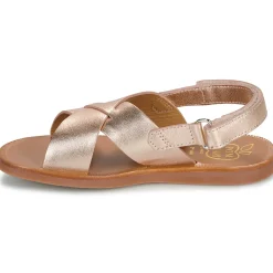 Sandales Et Nu-pieds^Pom d'Api - PLAGETTE CROSS CUIVRE