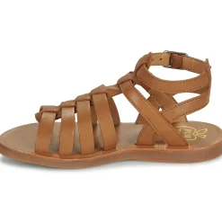Sandales Et Nu-pieds^Pom d'Api - PLAGETTE GLADIATOR CAMEL