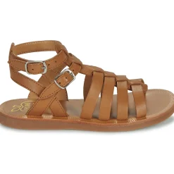 Sandales Et Nu-pieds^Pom d'Api - PLAGETTE GLADIATOR CAMEL