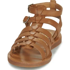 Sandales Et Nu-pieds^Pom d'Api - PLAGETTE GLADIATOR CAMEL