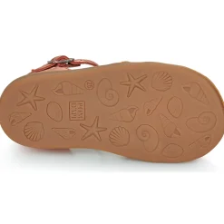 Sandales Et Nu-pieds^Pom d'Api - POPPY AGRUME Orange-TerraCota