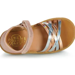 Sandales Et Nu-pieds^Pom d'Api - POPPY LUX NUDE-MULTIMETAL