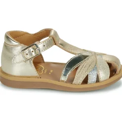 Sandales Et Nu-pieds^Pom d'Api - POPPY OTO PLATINE