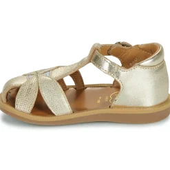 Sandales Et Nu-pieds^Pom d'Api - POPPY OTO PLATINE