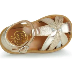 Sandales Et Nu-pieds^Pom d'Api - POPPY OTO PLATINE