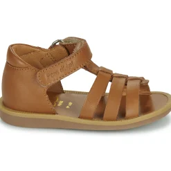 Sandales Et Nu-pieds^Pom d'Api - POPPY STRAP CAMEL