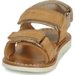 Sandales Et Nu-pieds^Pom d'Api - WAFF TREK CAMEL-VANILLA