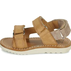 Sandales Et Nu-pieds^Pom d'Api - WAFF TREK CAMEL-VANILLA
