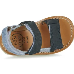 Sandales Et Nu-pieds^Pom d'Api - WAFF TREK NAVY-JEANS