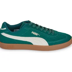 Baskets Mode^Puma - Club II Era Suede Vert