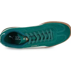 Baskets Mode^Puma - Club II Era Suede Vert