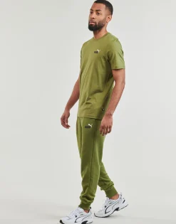 T-shirts & Polos^Puma - ESS+ 2 COL SMALL LOGO TEE Kaki