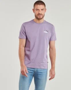 T-shirts & Polos^Puma - ESS+ 2 COL SMALL LOGO TEE Violet