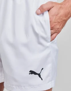 Shorts & Bermudas^Puma - ESS ACTIVE WOVEN SHORT Blanc