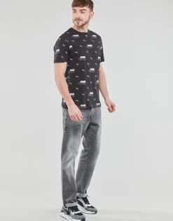 T-shirts & Polos^Puma - ESS+ LOGO POWER AOP Noir
