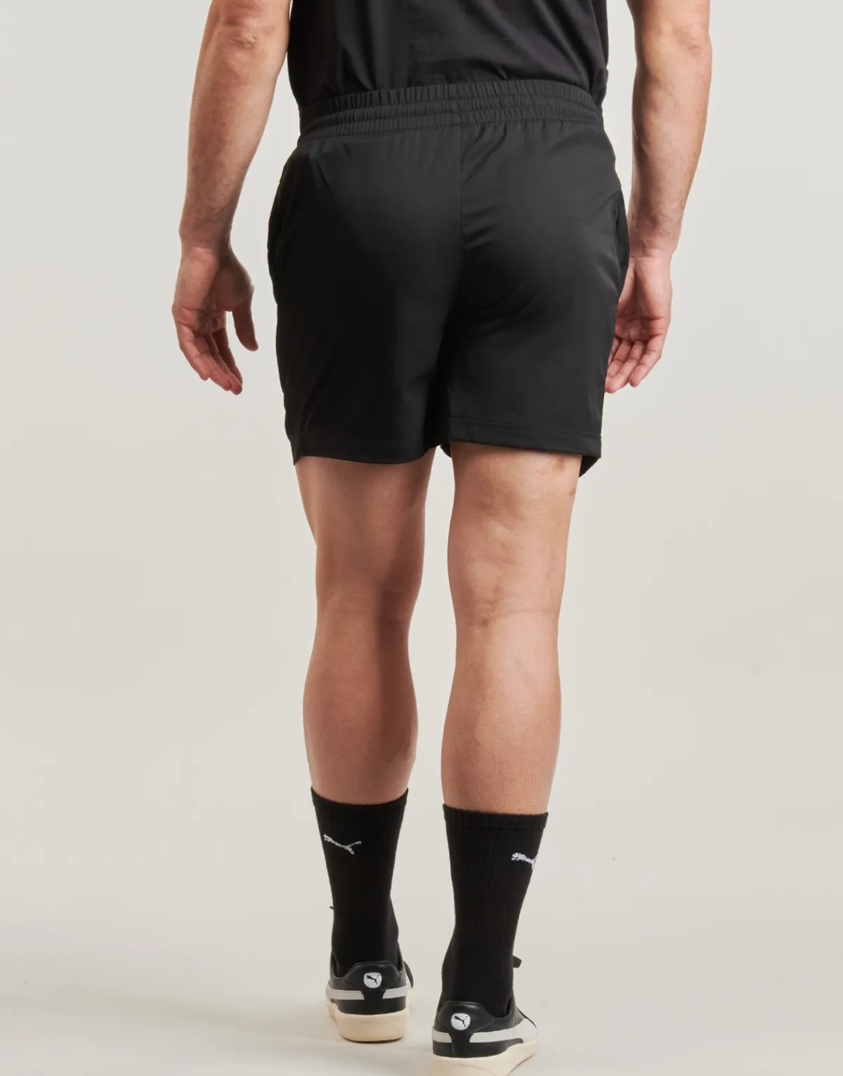 Shorts & Bermudas^Puma - ESS LOGO WOVEN SHORT Noir