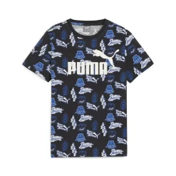 T-shirts & Polos^Puma - ESS+ MID 90S AOP TEE B Bleu
