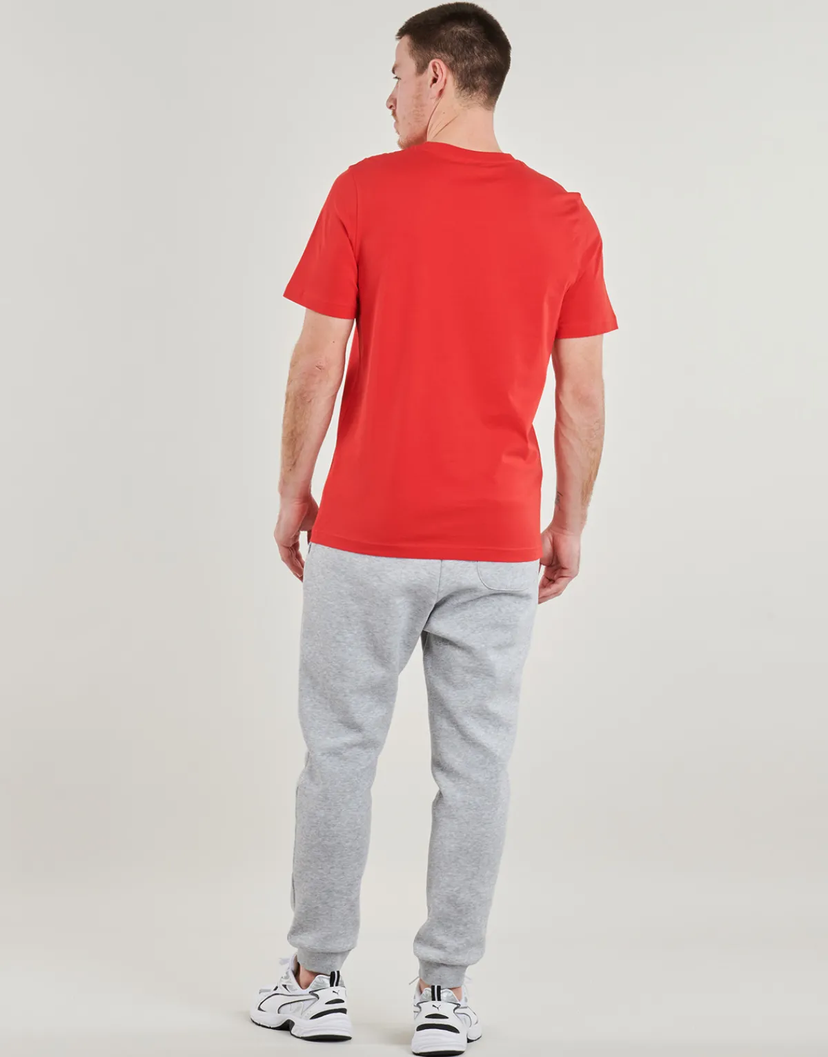 T-shirts & Polos^Puma - ESS SMALL LOGO TEE Rouge