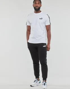 Joggings & Survêtements^Puma - ESS TAPE  SWEATPANT Noir