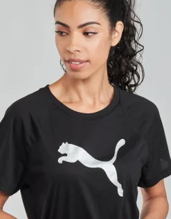 T-shirts & Polos^Puma - EVOSTRIPE TEE Noir