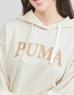Sweats & Polaires^Puma - SQUAD HOODIE TR Beige