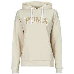 Sweats & Polaires^Puma - SQUAD HOODIE TR Beige