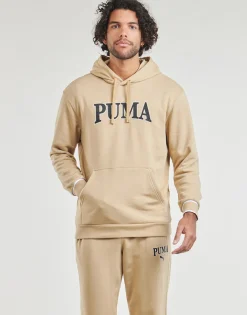 Sweats & Polaires^Puma - SQUAD HOODIE TR Beige