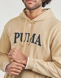 Sweats & Polaires^Puma - SQUAD HOODIE TR Beige