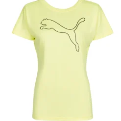 T-shirts & Polos^Puma - RECYCL JERSY CAT TEE Jaune