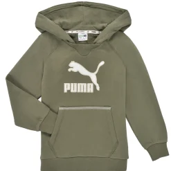 Sweats & Polaires^Puma - T4C HOODIE Kaki