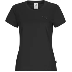 T-shirts & Polos^Puma - TEE W MIF BADGE BRODE Noir