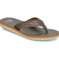 Tongs^Quiksilver - CARVER NUBUCK M SNDL CTK1 Marron