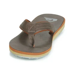 Tongs^Quiksilver - CARVER NUBUCK M SNDL CTK1 Marron