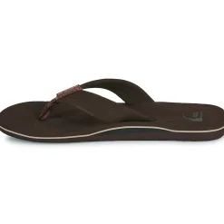 Tongs^Quiksilver - MOLOKAI LAYBACK TEXTURED Marron
