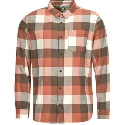 Chemises^Quiksilver - MOTHERFLY Marron