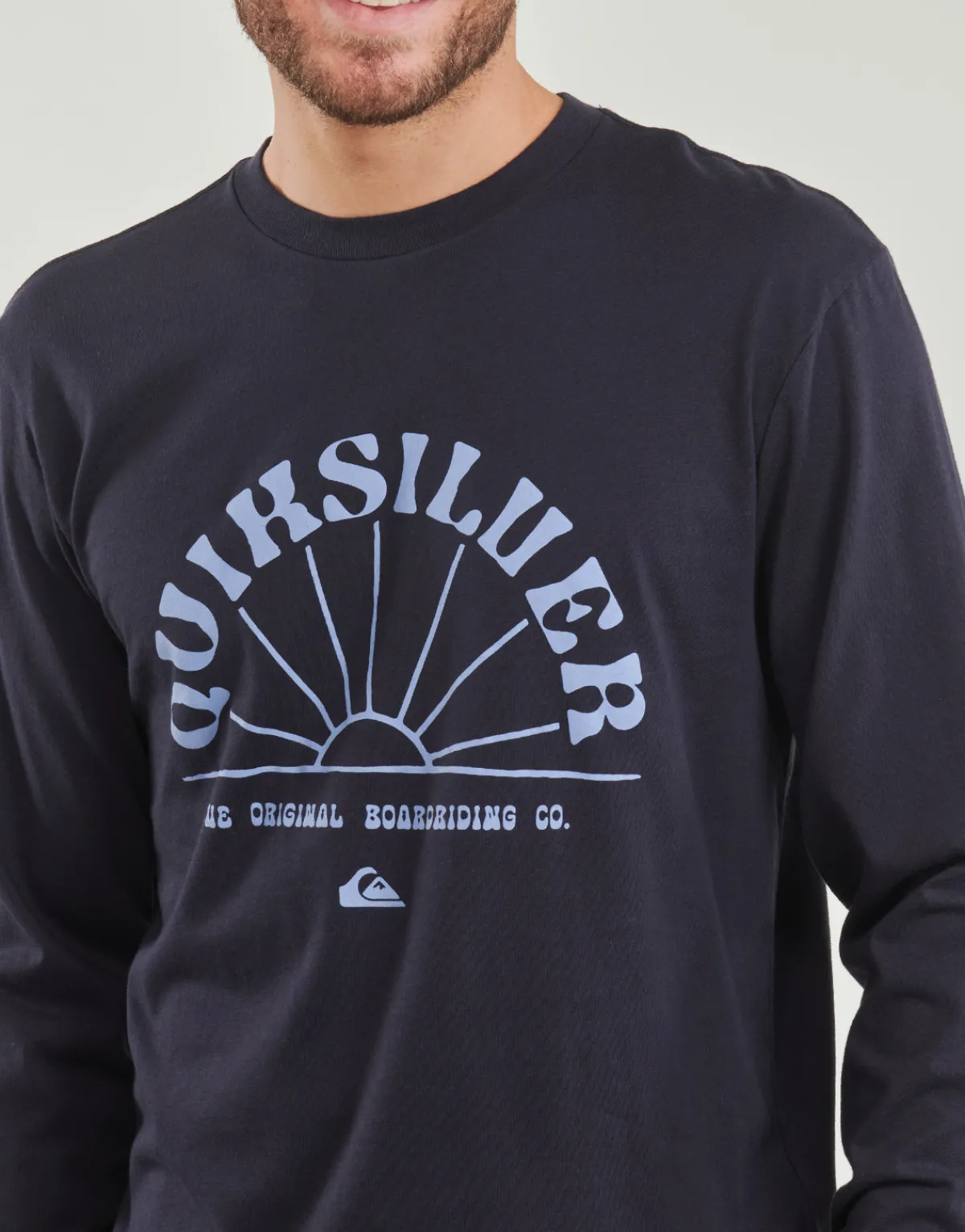 T-shirts & Polos^Quiksilver - RAYS FOR DAYS LS Marine