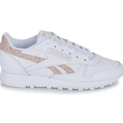Baskets Mode^Reebok Classic - CLASSIC LEATHER Blanc