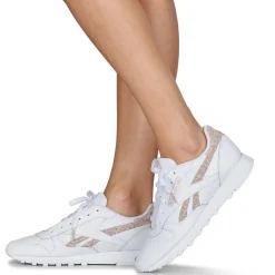 Baskets Mode^Reebok Classic - CLASSIC LEATHER Blanc